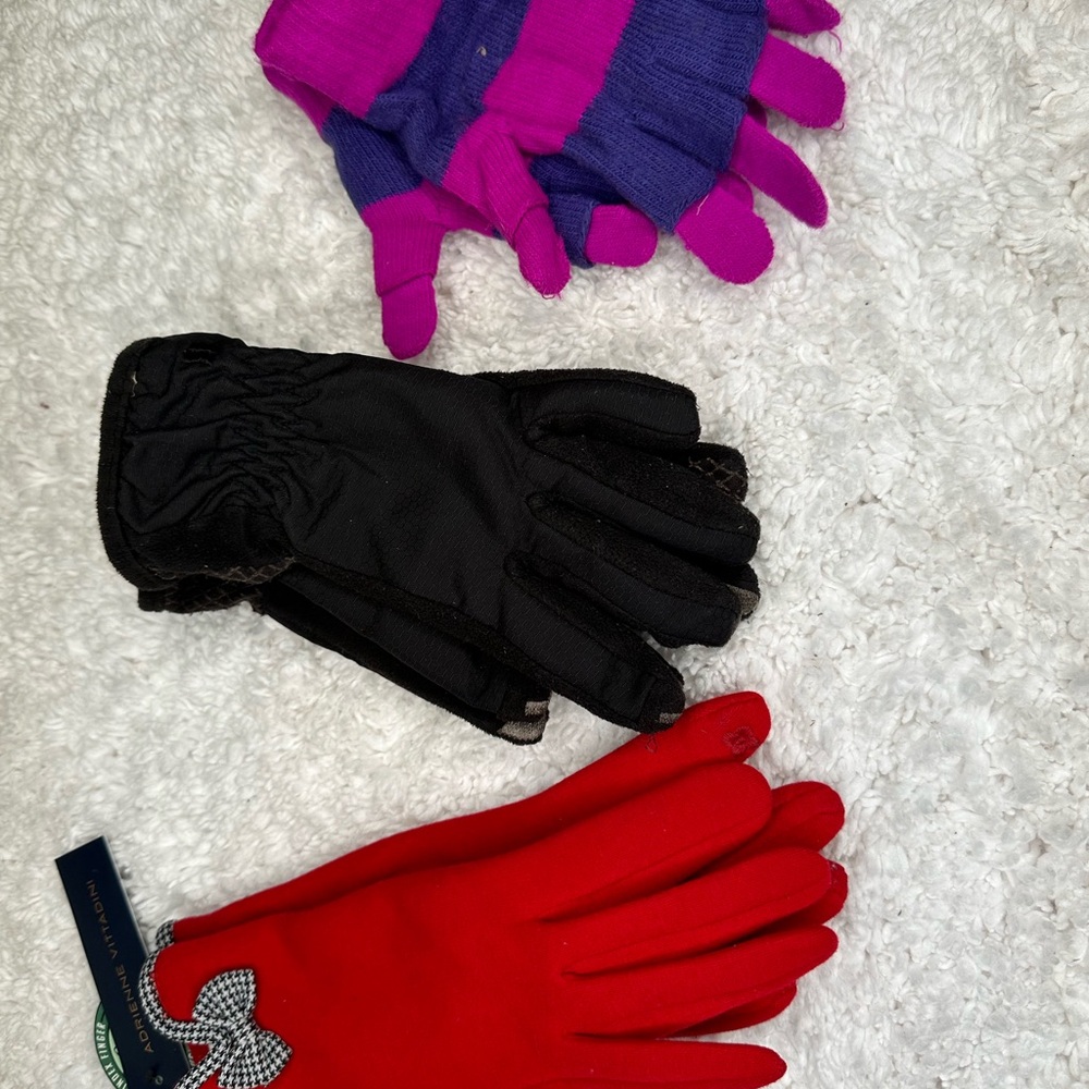 Kids Colorful Gloves Set